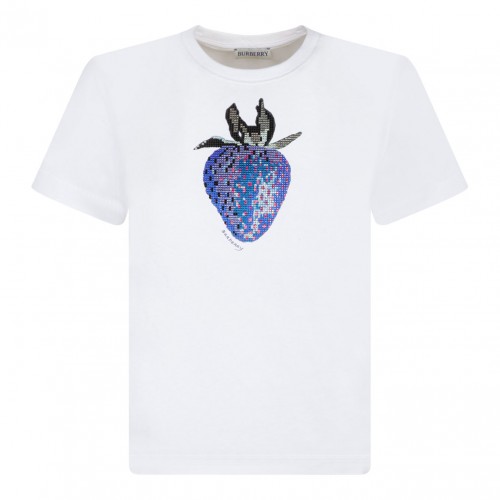 White Graphic Print T-Shirt