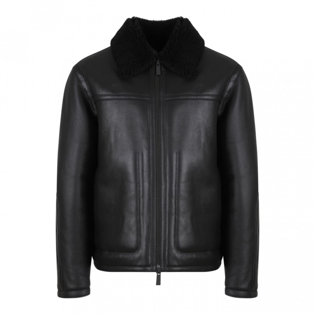 Black Shearling Jacket