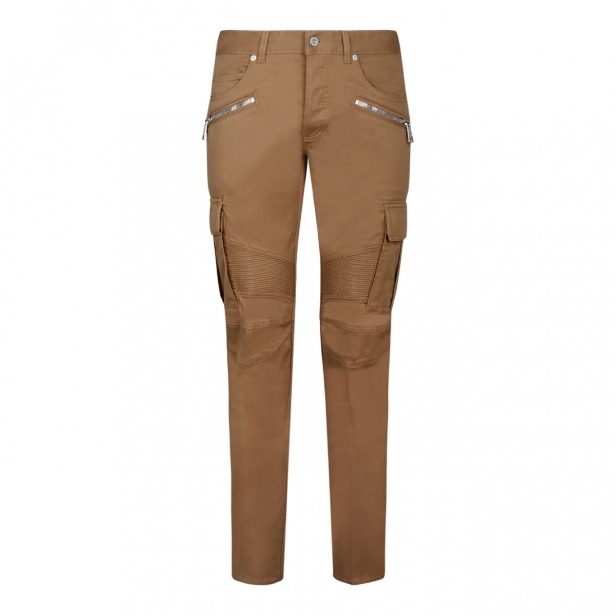 Taupe Skinny Leg Trousers