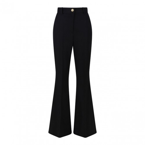 Black Flared Trousers