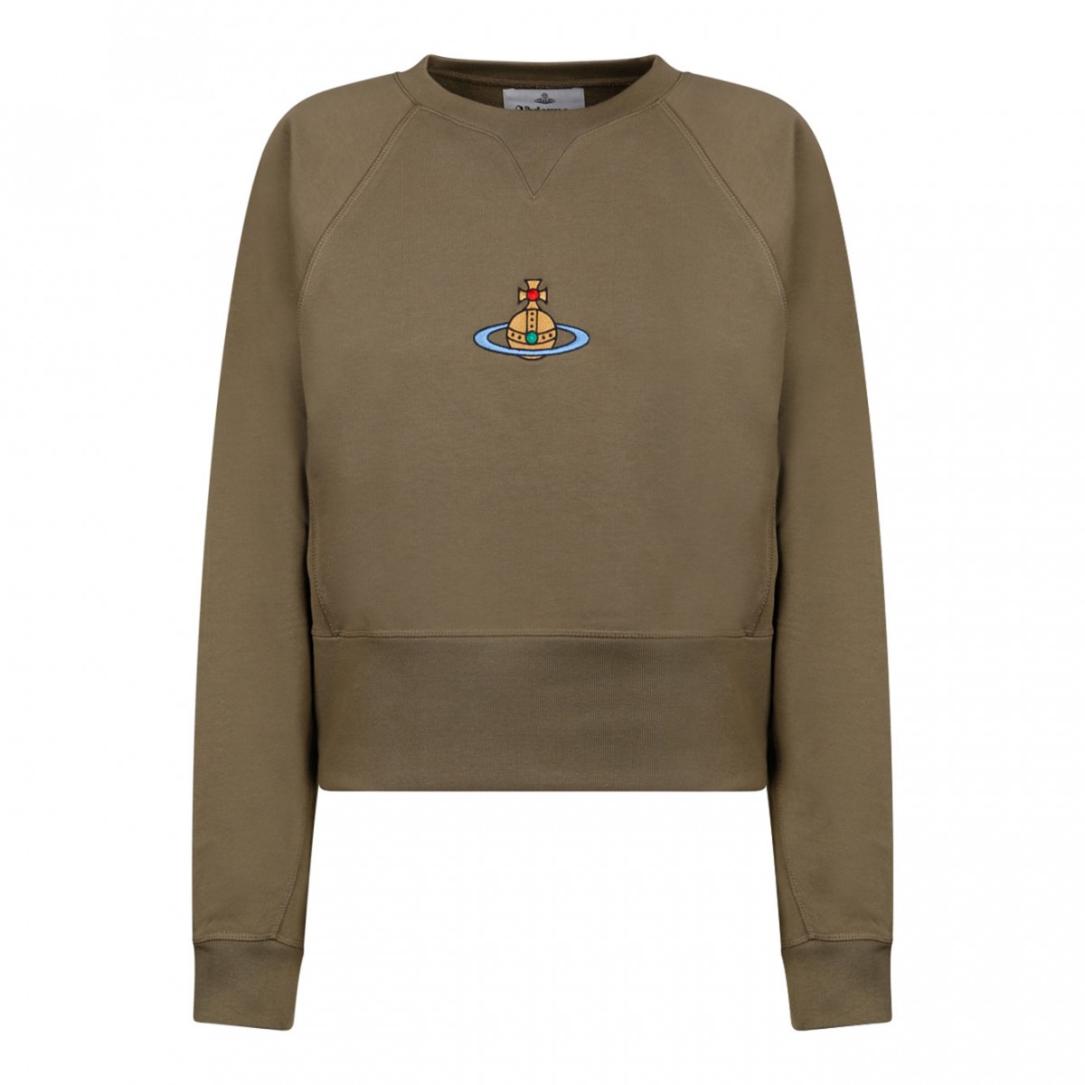 Olive Raglan Sweatshirt