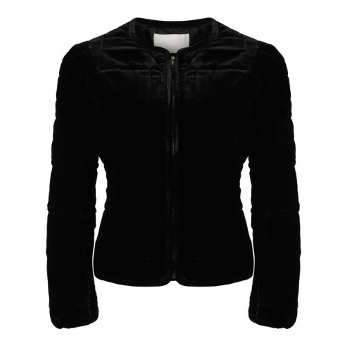 Black Djanet Quilted Jacket