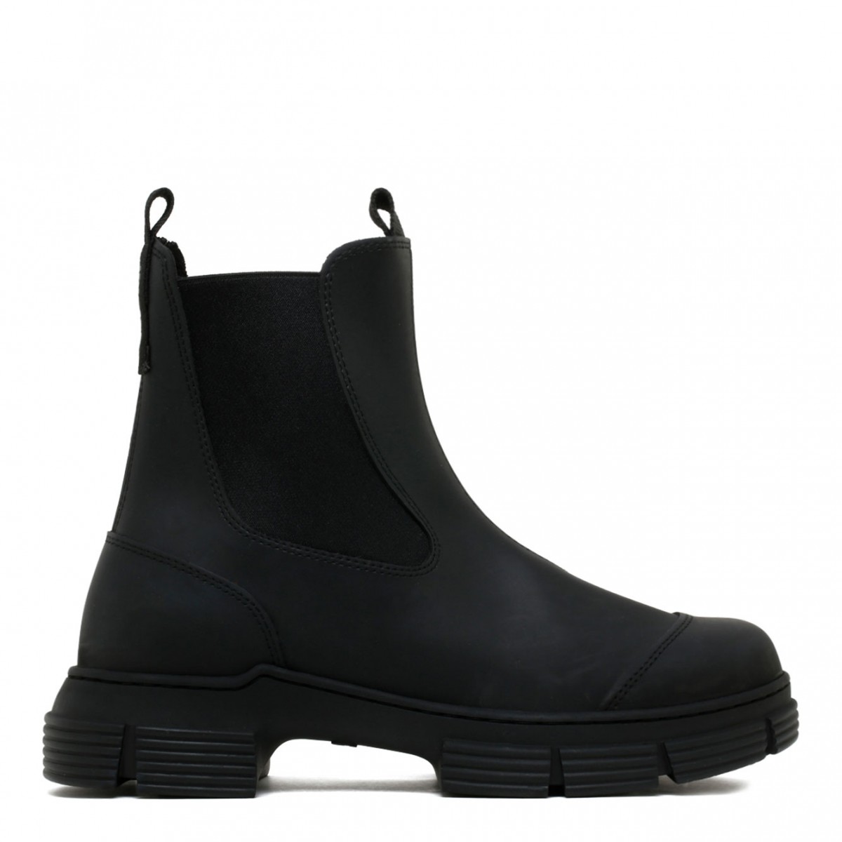 Ganni Black Citty Ankle Boots