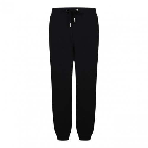 Black Tapered Track Pants