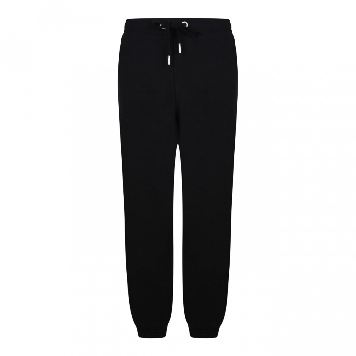 Black Tapered Track Pants