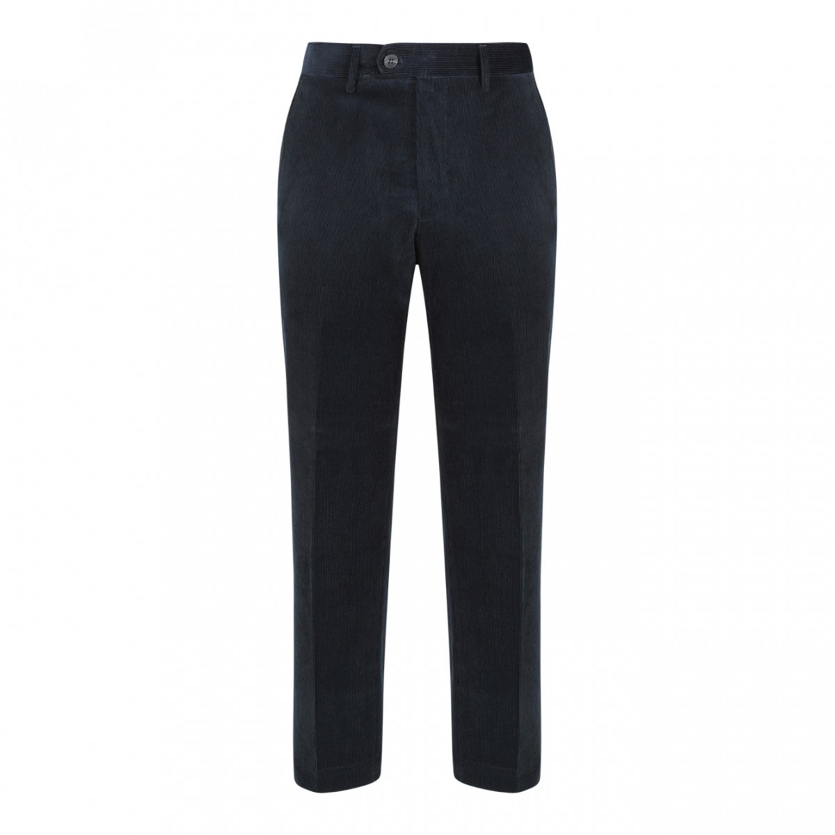 Navy Blue Corduroy Trousers