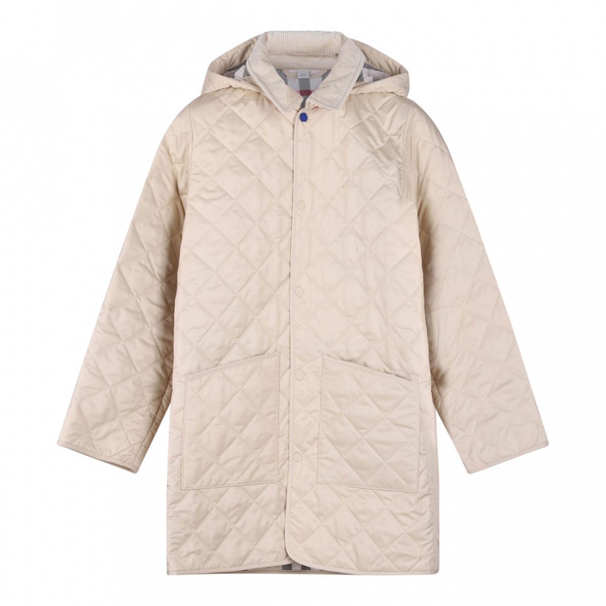 Pale Stone Hooded Jacket