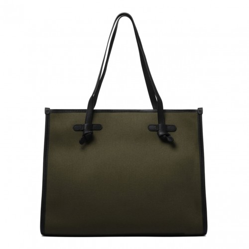 Dark Green Tote Bag