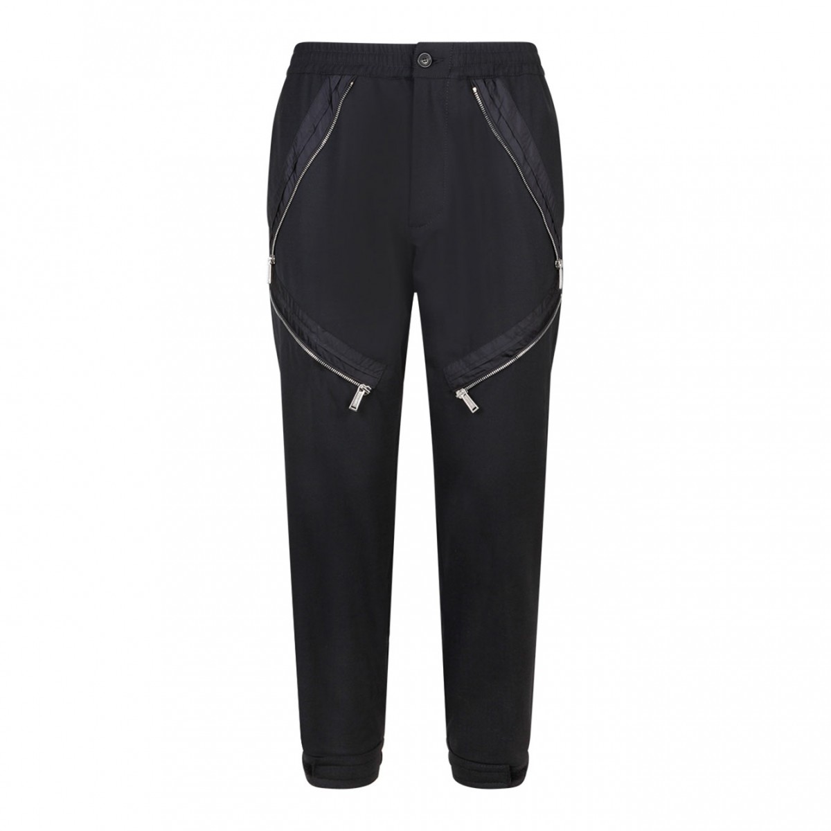 Black Tapered Trousers