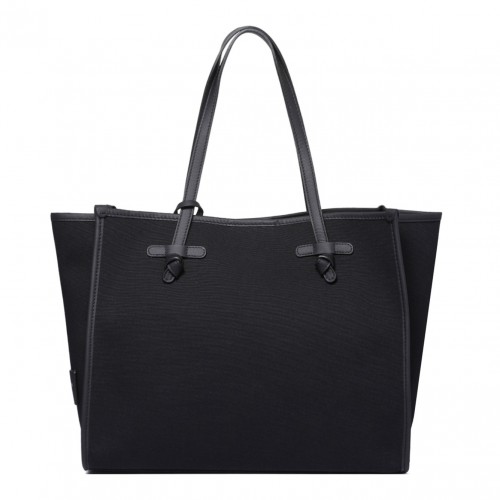 Black and Beige Shopping Bag