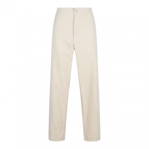 Light Beige Corduroy Trousers