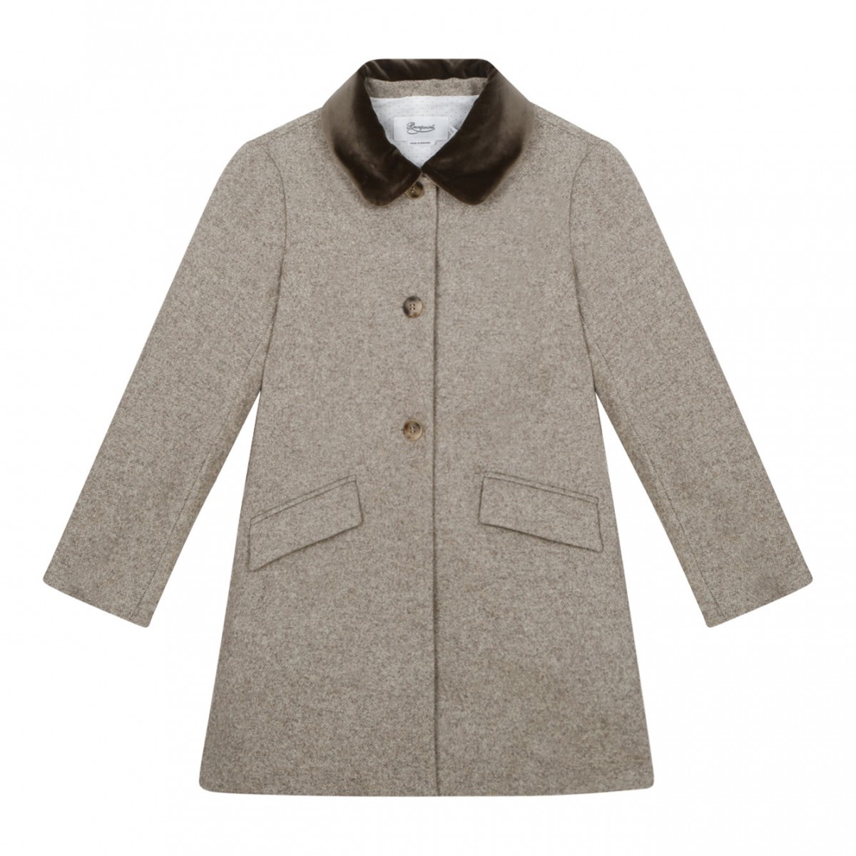 Beige Manteau Ginette Coat