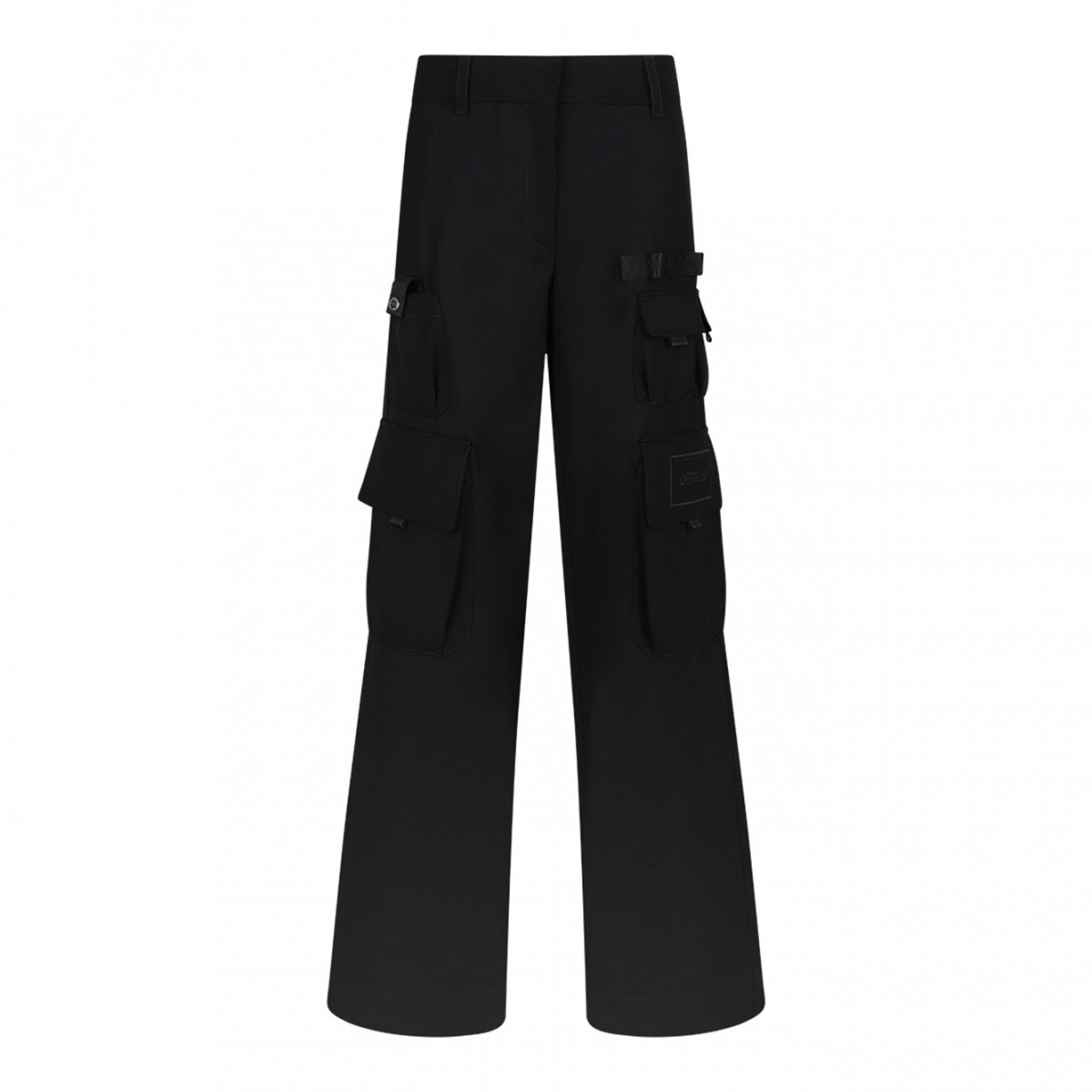 Black Wo Gab Toybox Cargo Trousers