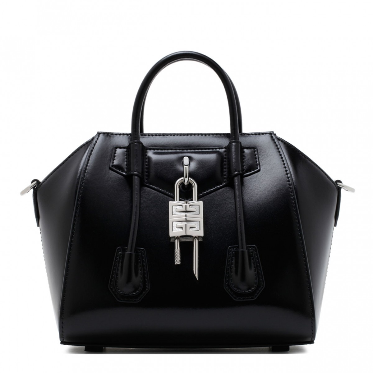 Black Antigona Lock Mini Handbag