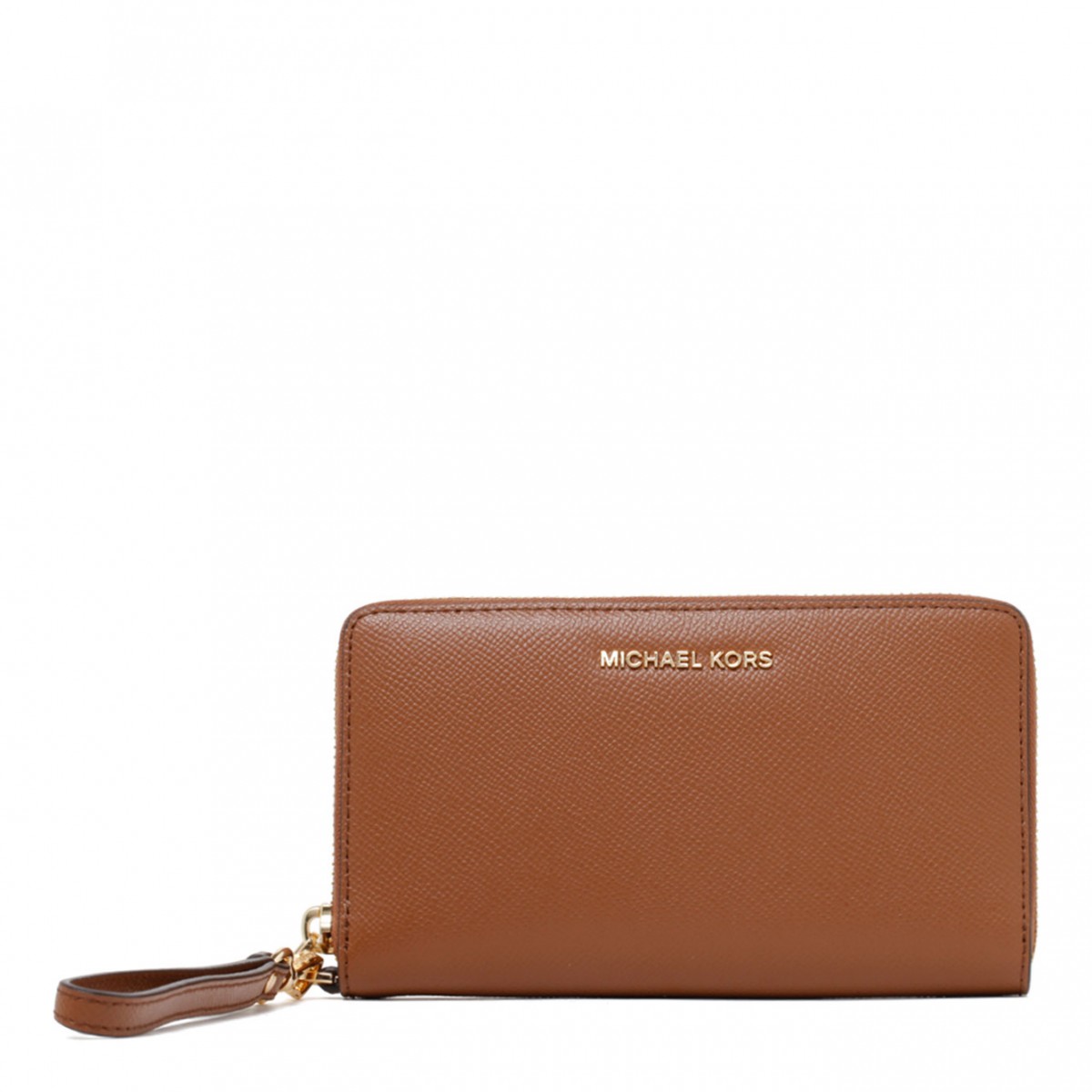 Michael Kors Brown Large Smartphone Wristlet