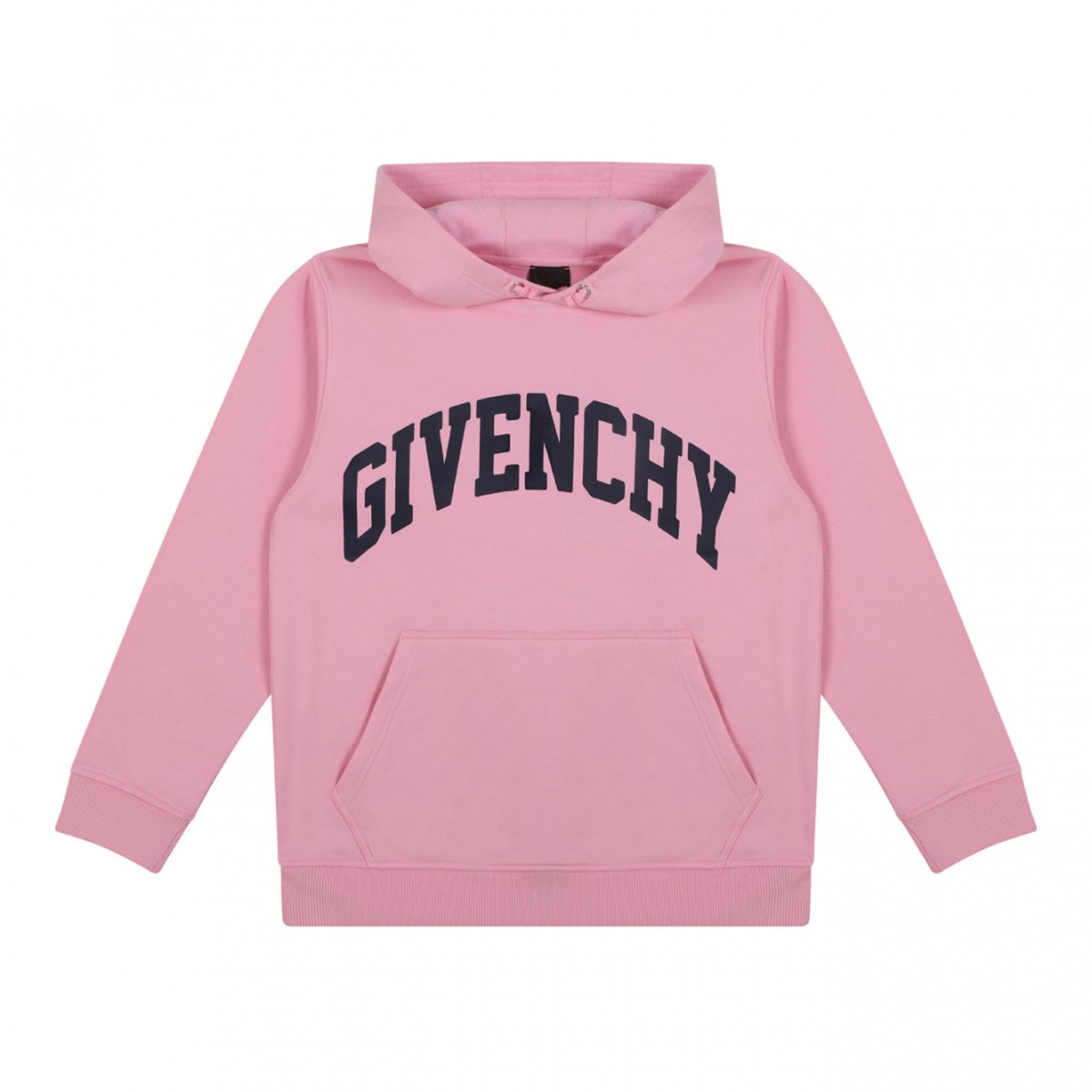 Pink Lettering Logo Hoodie