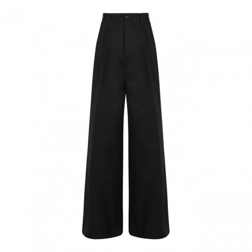 Black Wide Leg Trousers