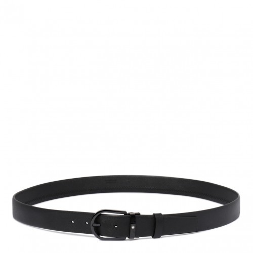 Black Leather Belt