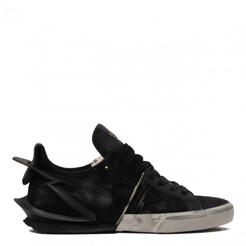 Black Lighting Star Sneakers