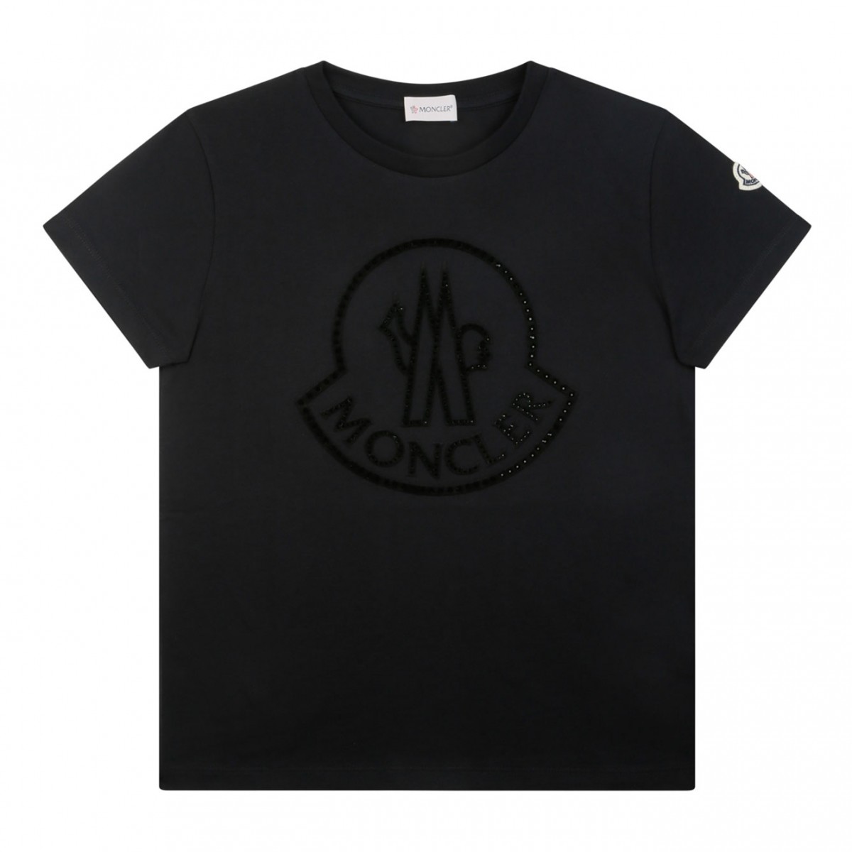 Black Logo Print T-Shirt