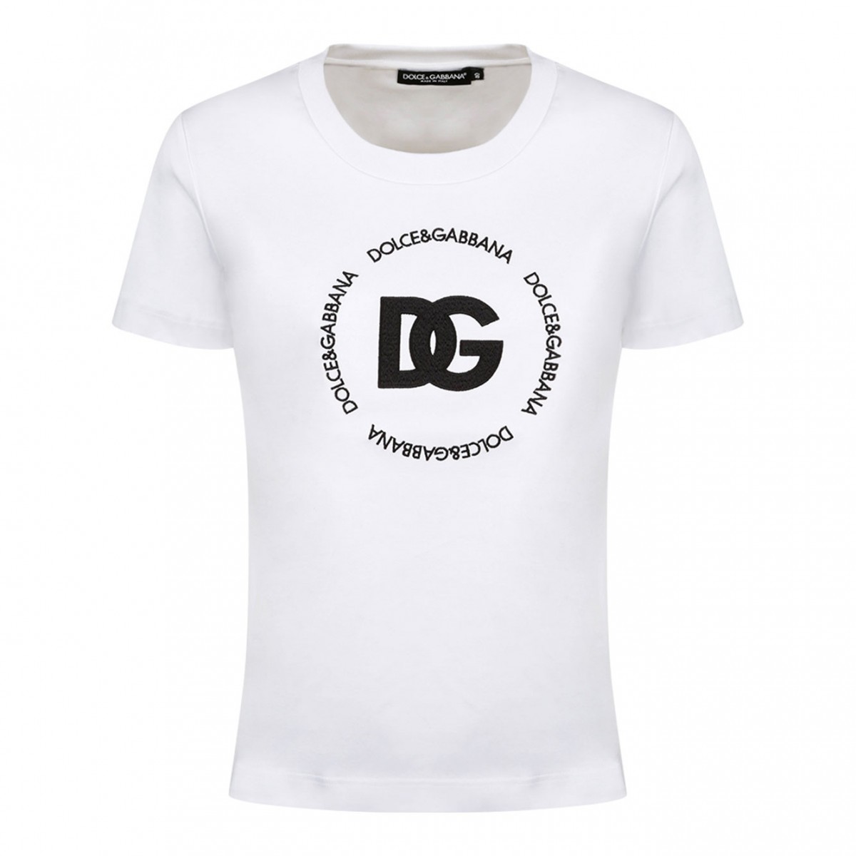 White DG Logo T-Shirt.