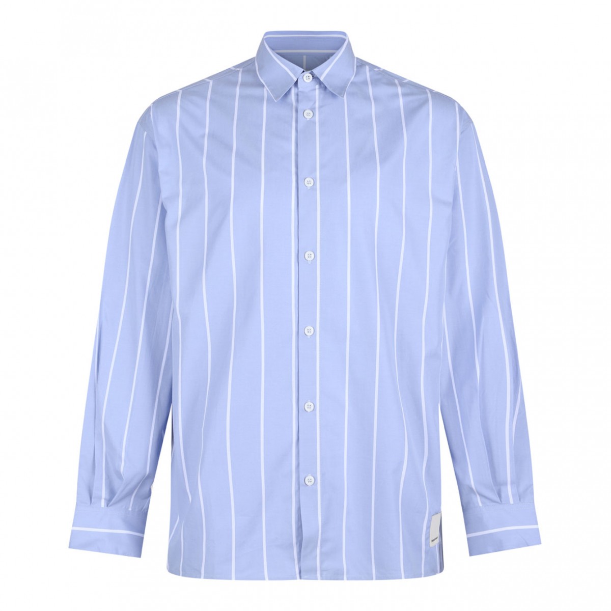 Light Blue Striped Shirt