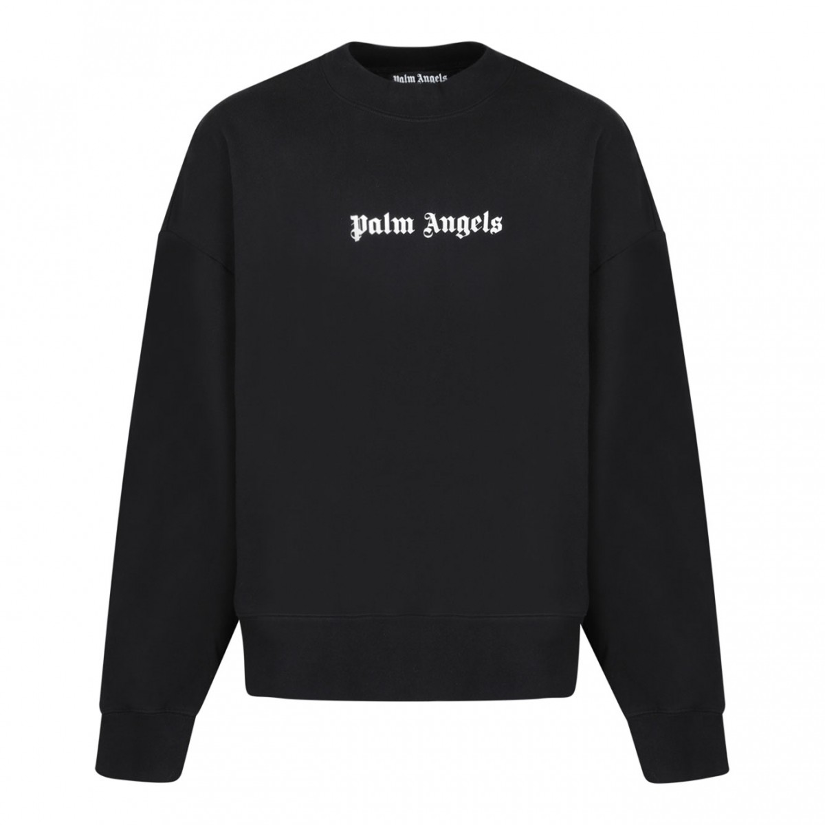 Black Logo Print Sweatshirt