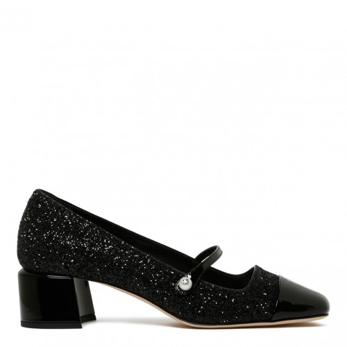 Black Elisa Pumps