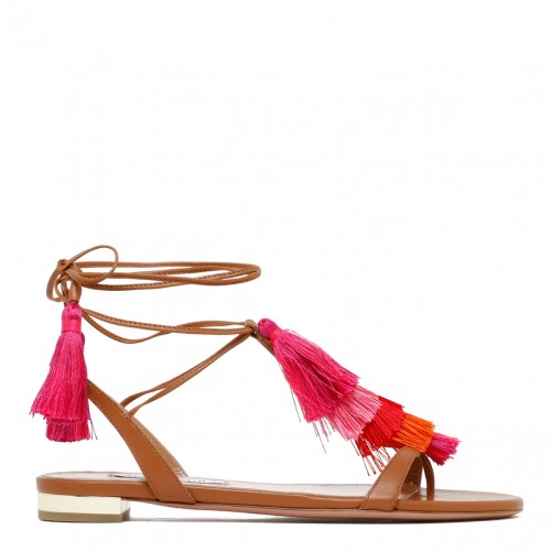 Capri Tassel Sandal Flat