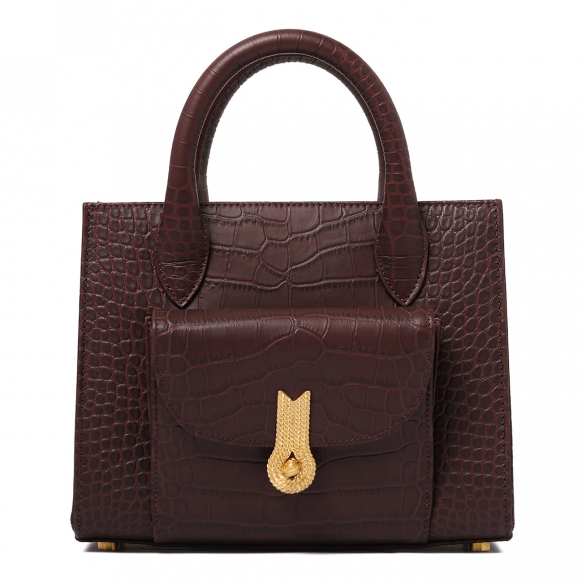 Oxblood Queen Mini Tote Bag