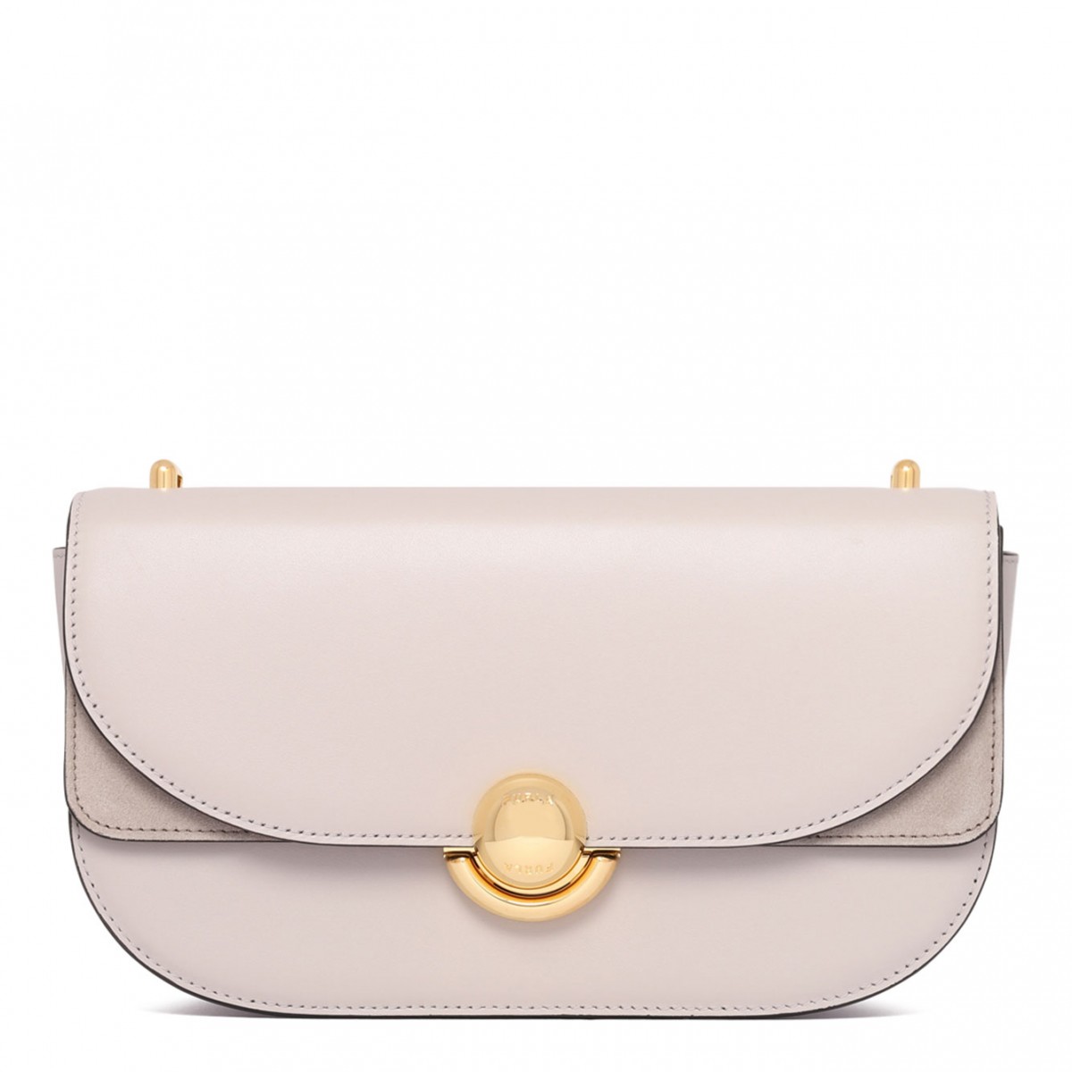 White Cream Small Sfera Shoulder Bag