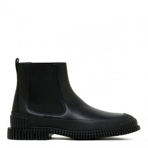 Camper Black Pix Ankle Boots