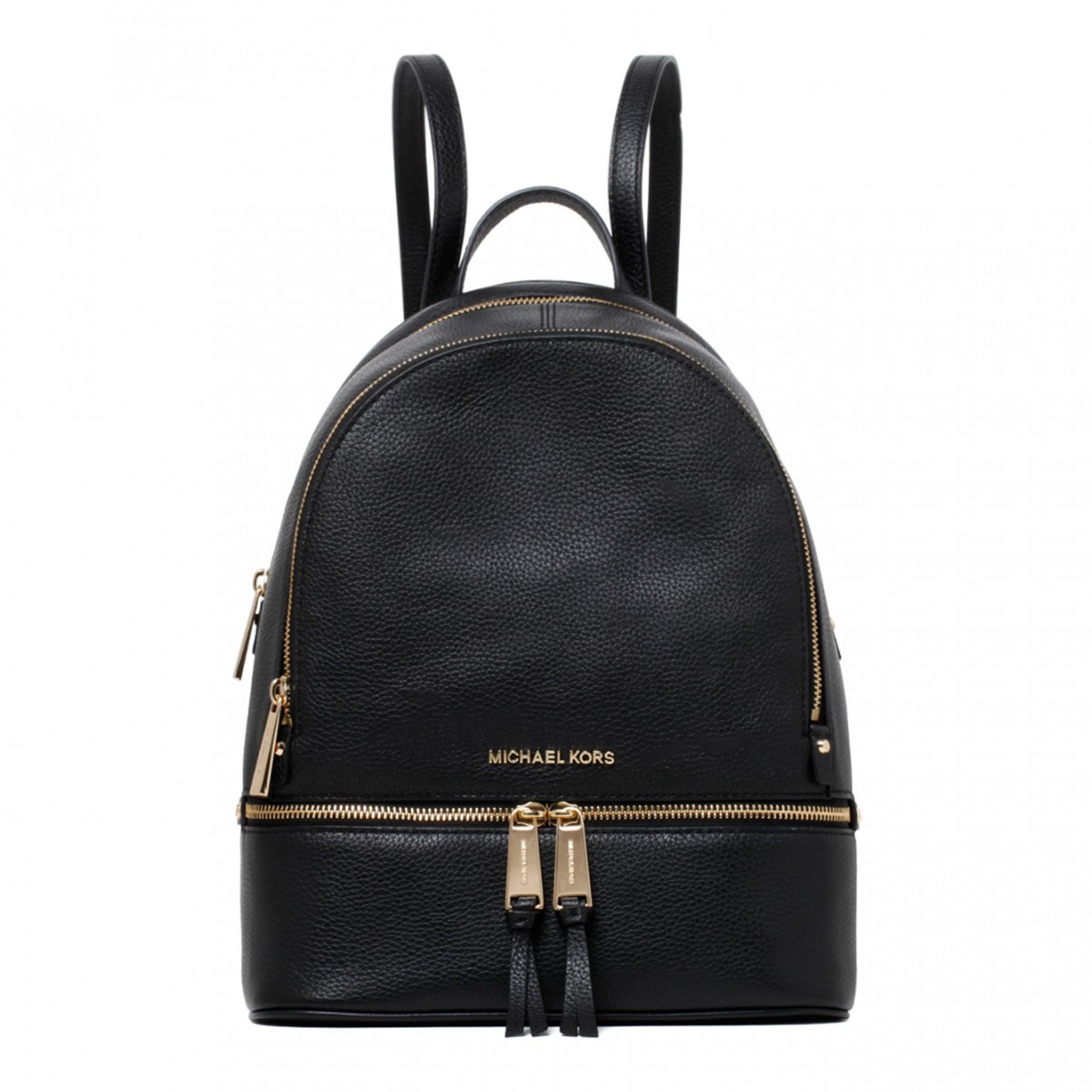 Michael Kors Black Rhea Backpack