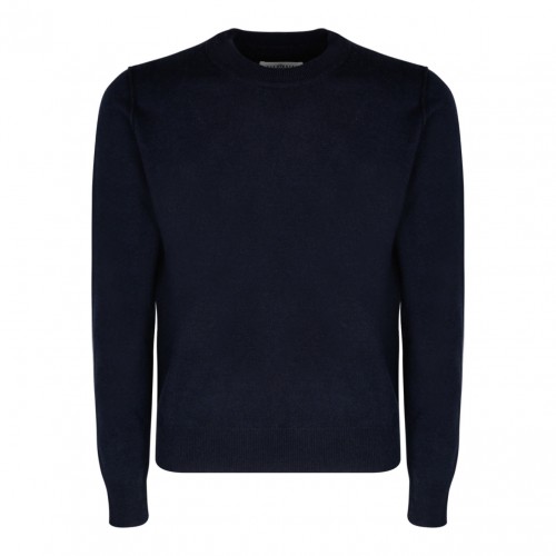 Navy Blue Cashmere Jumper