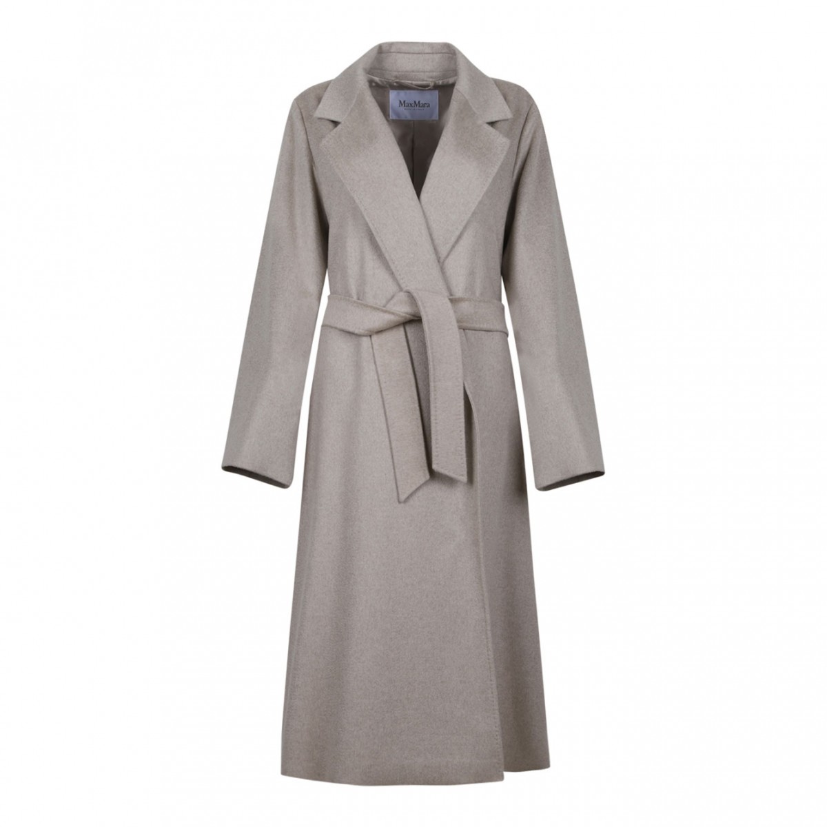 Light Grey Flared Coat