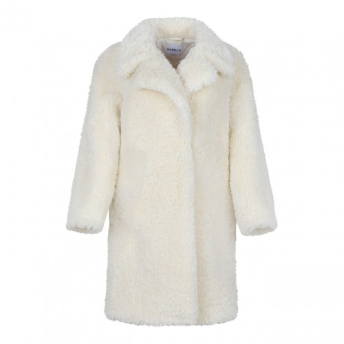 Ivory White Afro Coat