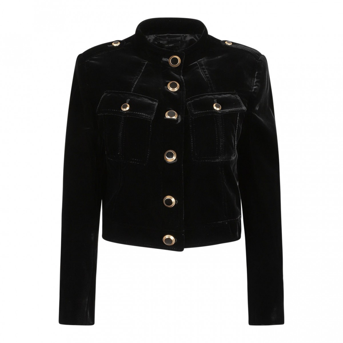 Black Cropped Jacket