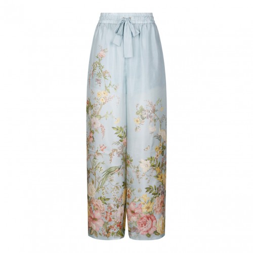 Blue Floral Waverly Pant