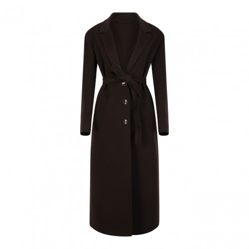 Brown Long Coat Andina