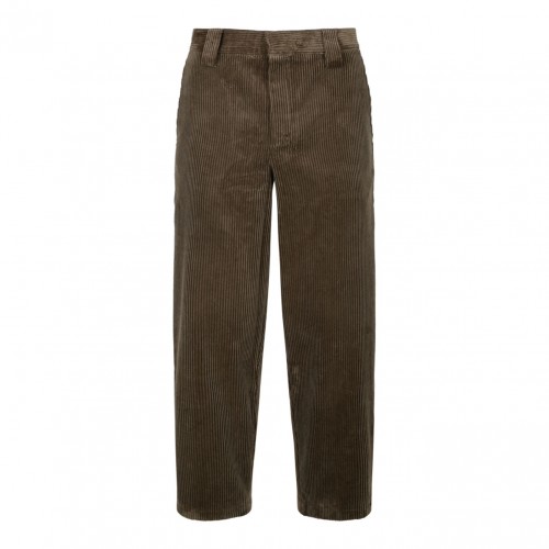 Khaki Corduroy Trousers