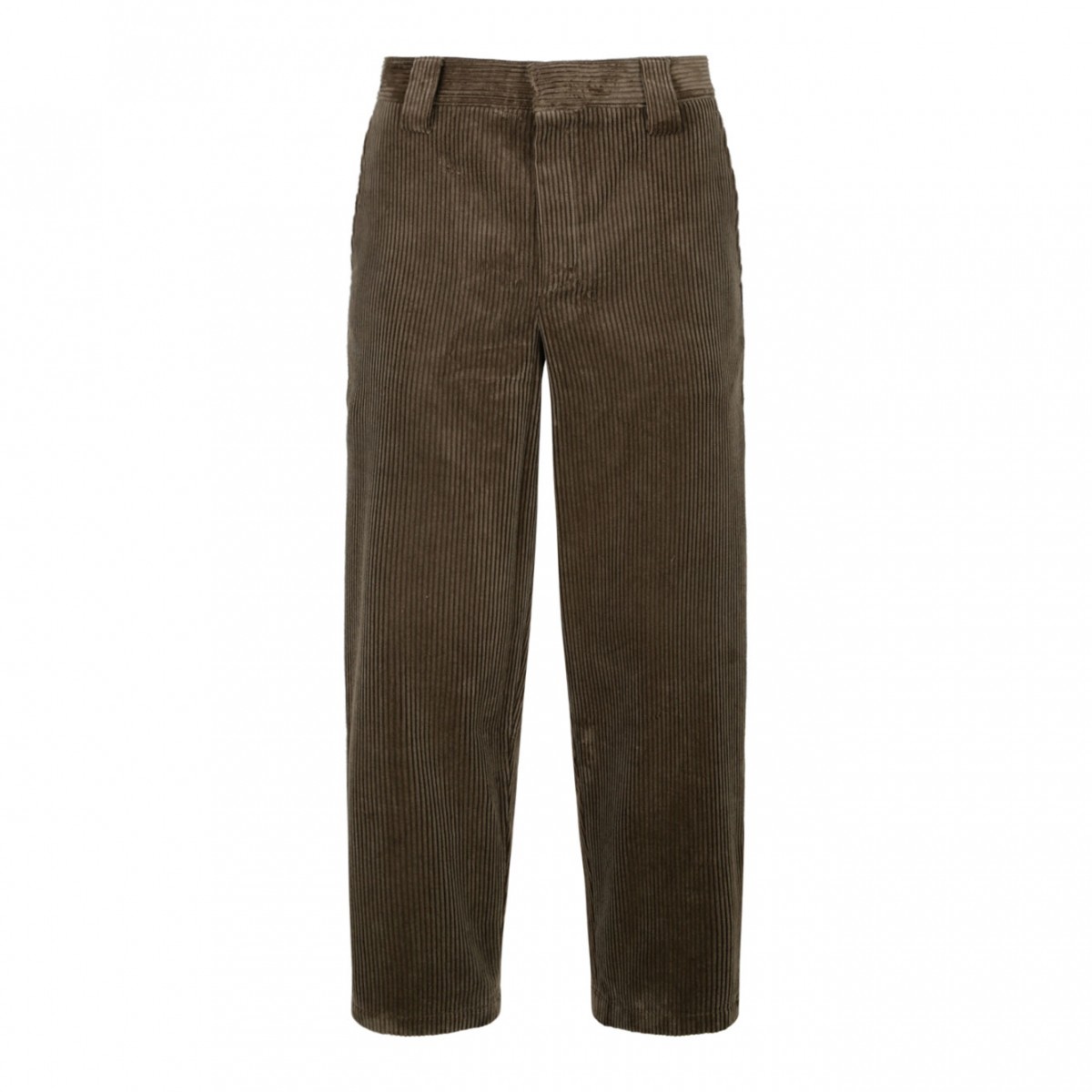 Khaki Corduroy Trousers