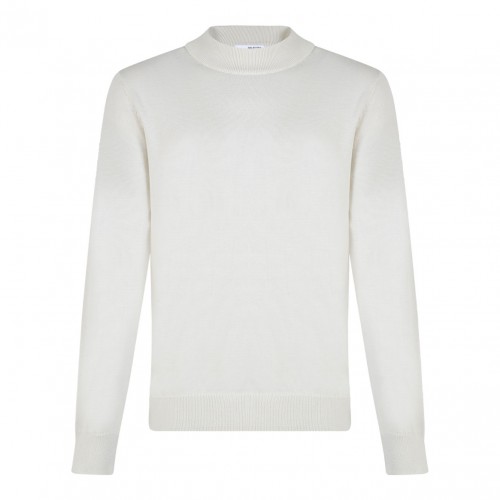 Cream White Knitted Pullover