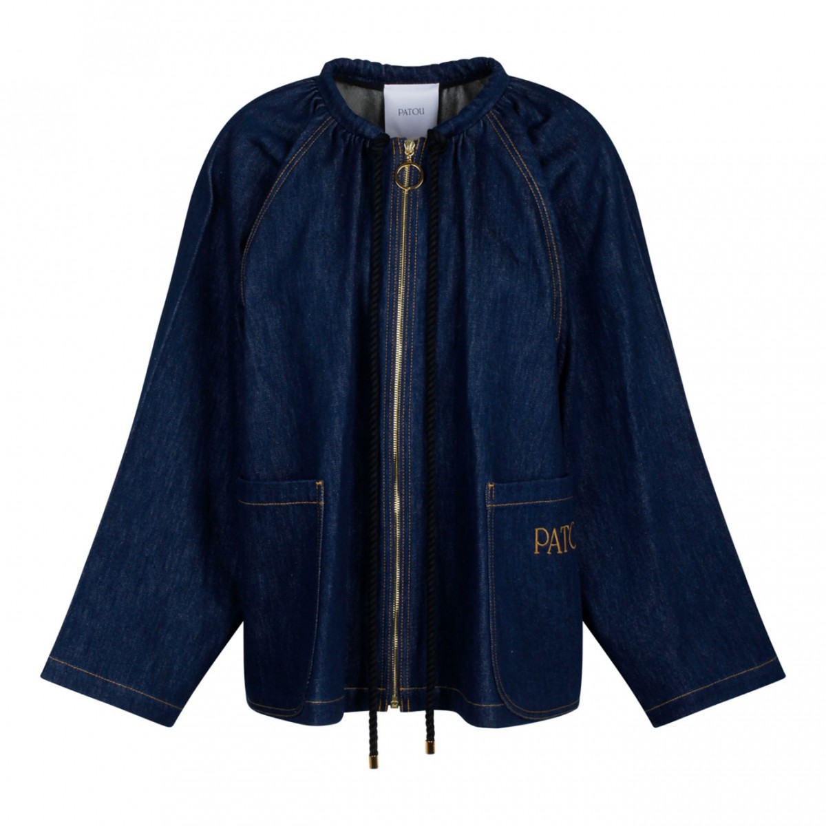 Blue Denim Peacoat