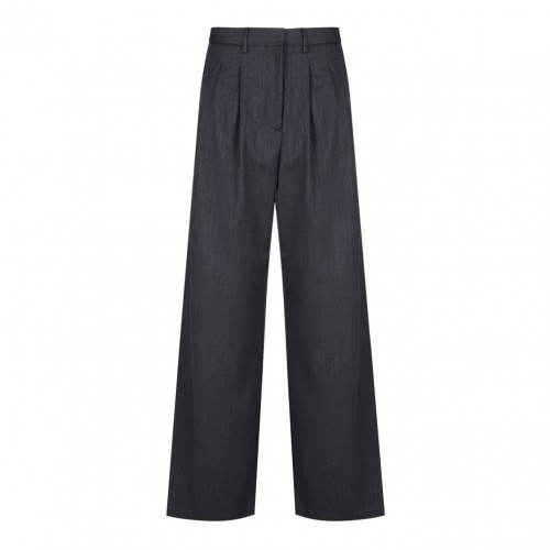 Dark Grey Wide Leg Pants