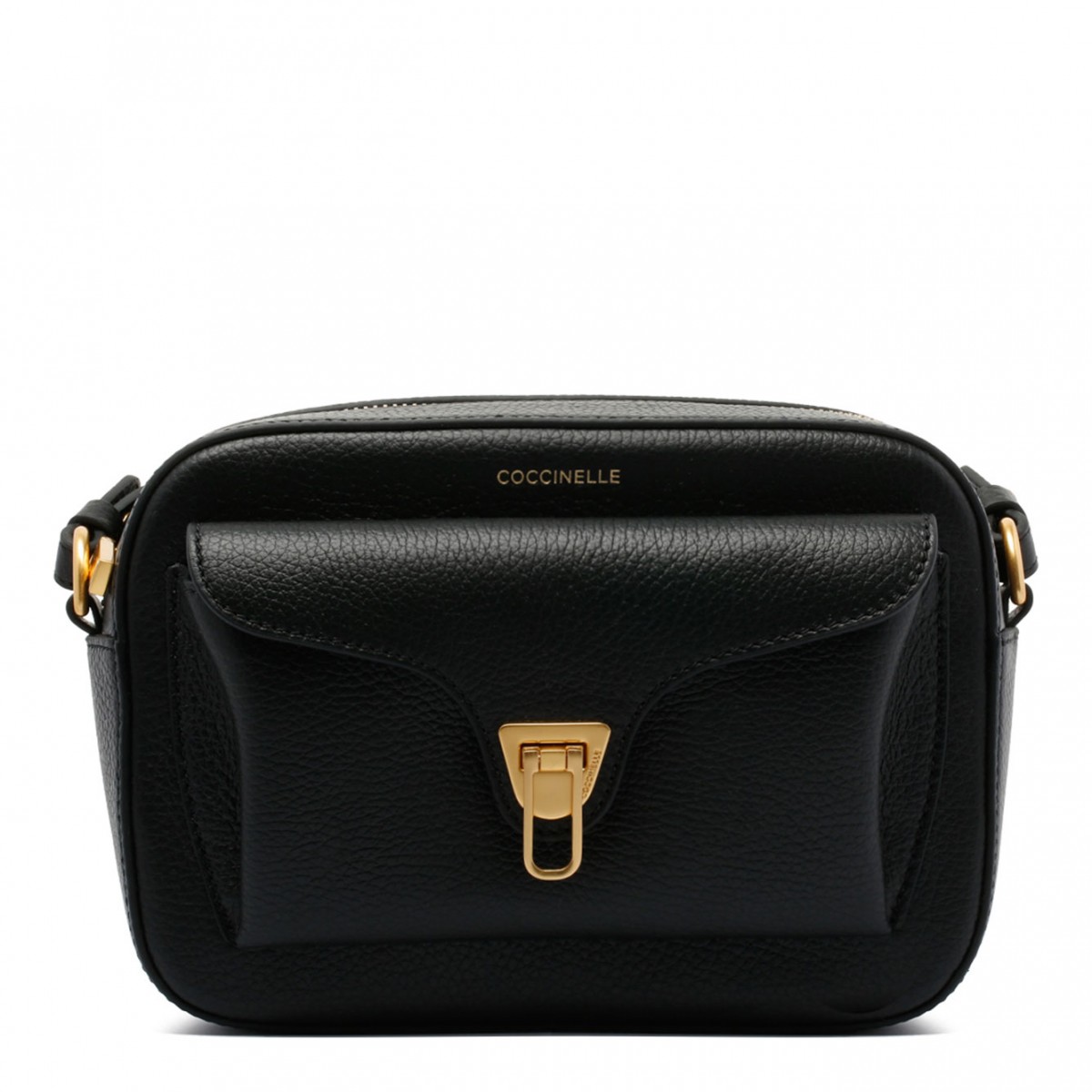 Black Beat Soft Crossbody Bag