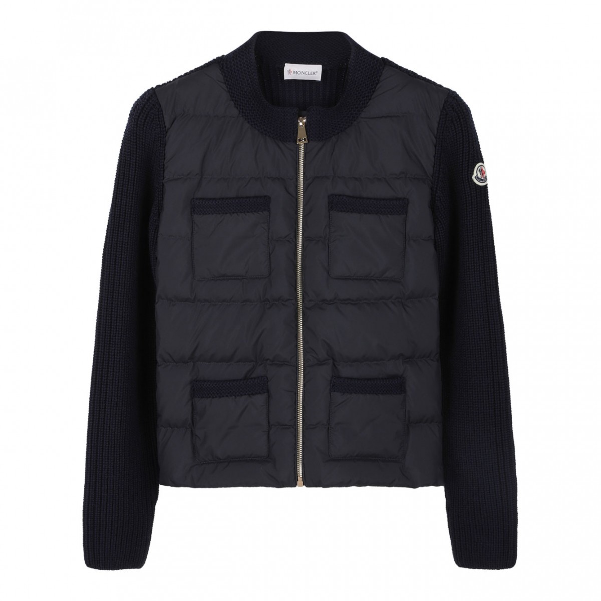 Moncler patch jacket online