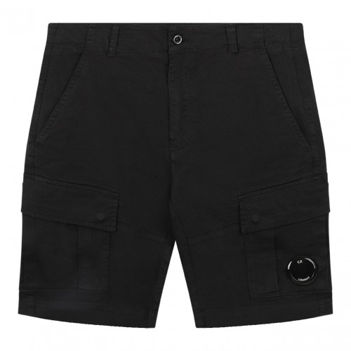 Black Cargo Shorts