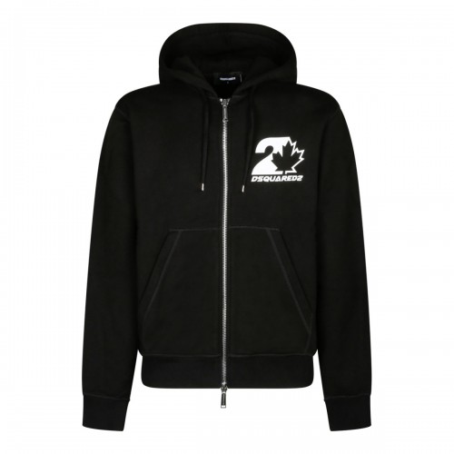 Black Full Zip Hoodie