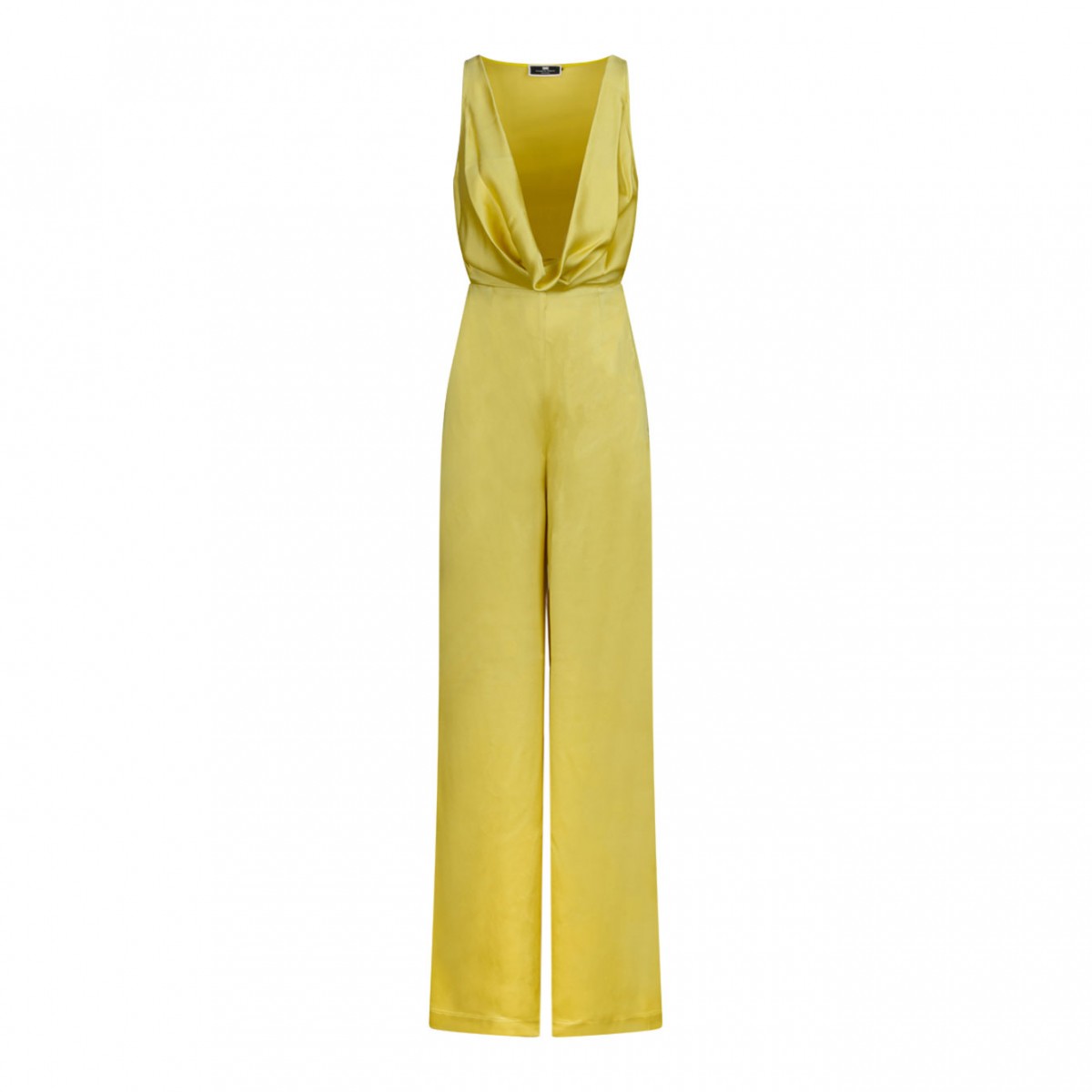 Elisaebtta Franchi Fluid Crepe Sleeveless Jumpsuit