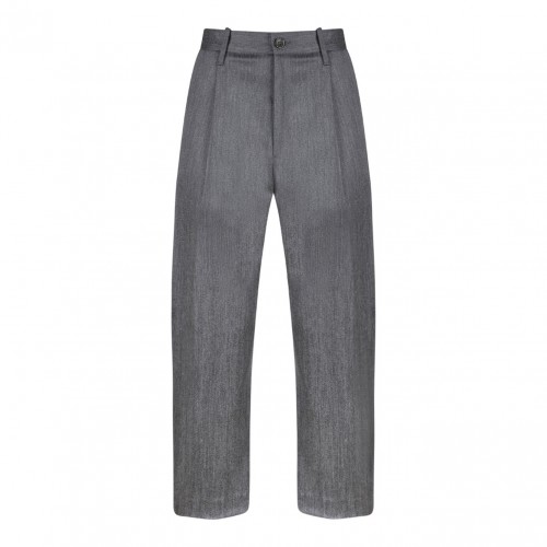 Grey Carrot Trousers